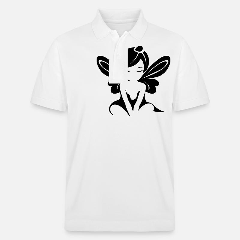 Fee - Stanley/Stella Unisex Bio-Poloshirt PREPSTER - Weiß