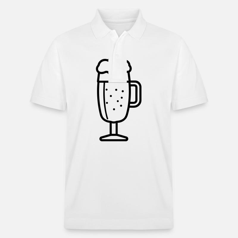Bier - Stanley/Stella Unisex Bio-Poloshirt PREPSTER - Weiß
