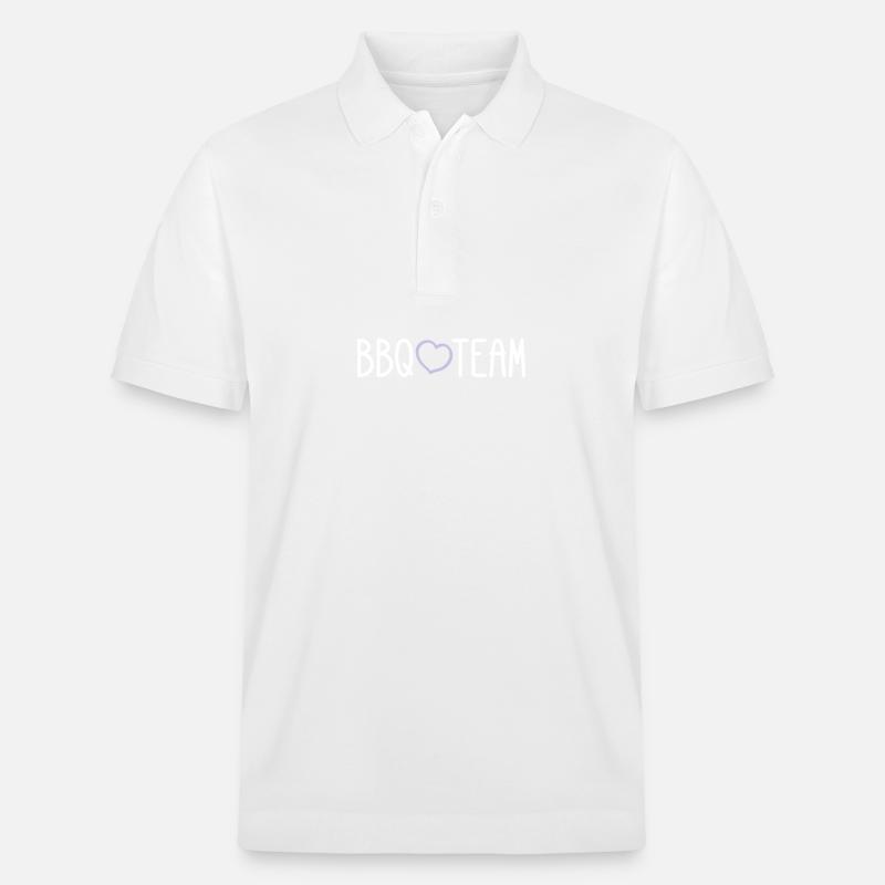 BBQ Grill Team - Stanley/Stella Unisex Bio-Poloshirt PREPSTER - Weiß