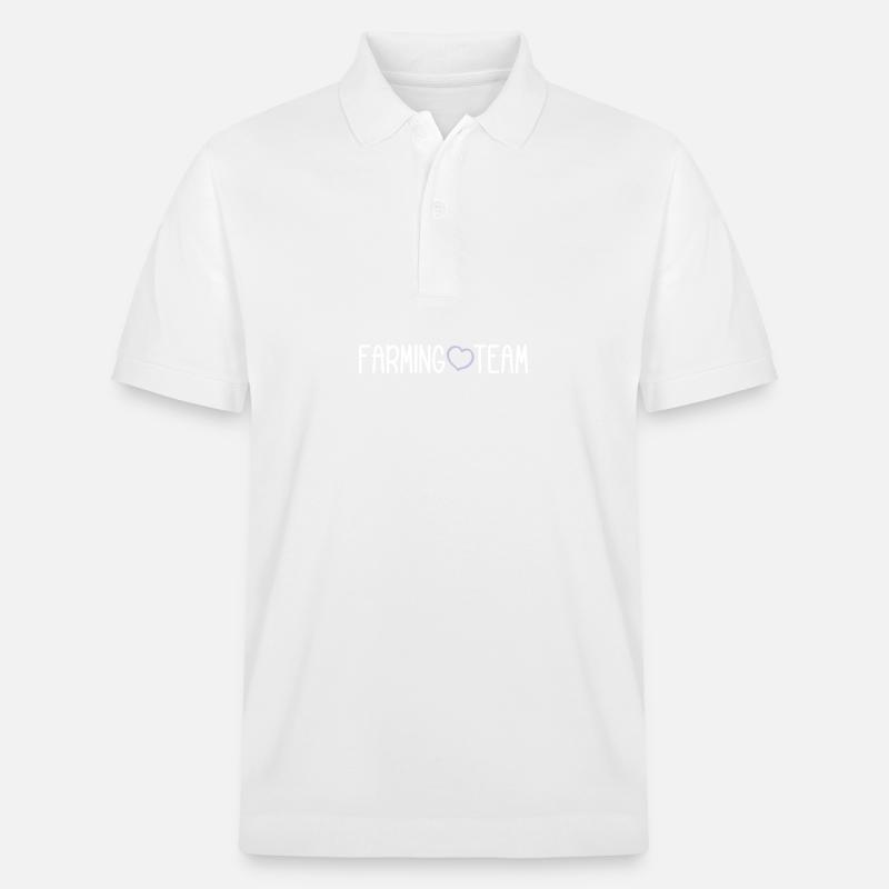 Équipe agricole - Polo PREPSTER bio Stanley/Stella Unisexe - blanc