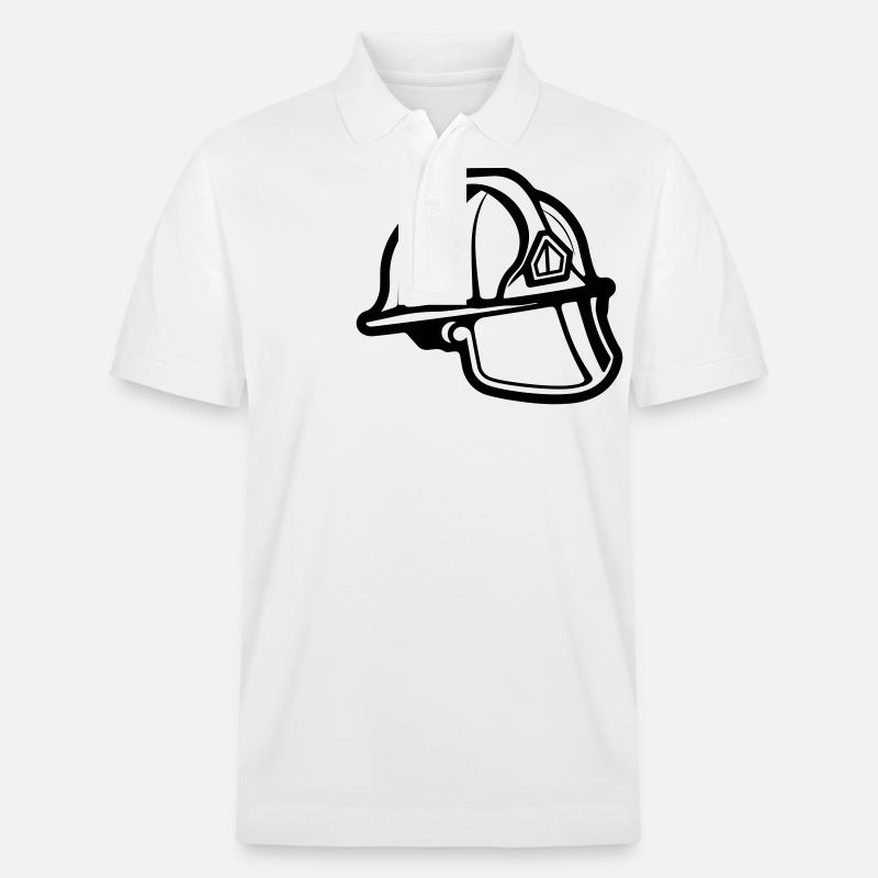 pompier - Polo PREPSTER bio Stanley/Stella Unisexe - blanc