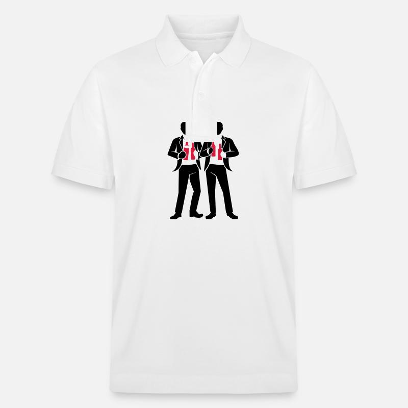 Crew Party Gruppe - Stanley/Stella Unisex Bio-Poloshirt PREPSTER - Weiß