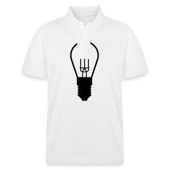 Blase - Stanley/Stella Unisex Bio-Poloshirt PREPSTER - Weiß - Vorne - Roxy (174cm) & Andy (188cm)
