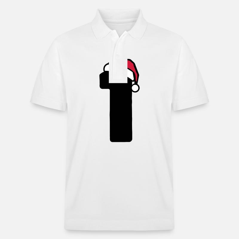 1 numéro de Noël - Polo PREPSTER bio Stanley/Stella Unisexe - blanc