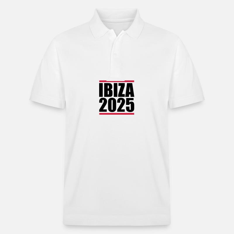 Ibiza 2025 - Polo PREPSTER bio Stanley/Stella Unisexe - blanc