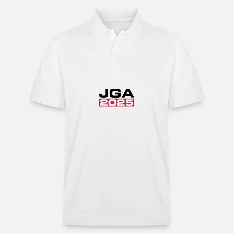 Jga 2025 - Stanley/Stella Unisex Bio-Poloshirt PREPSTER - Weiß