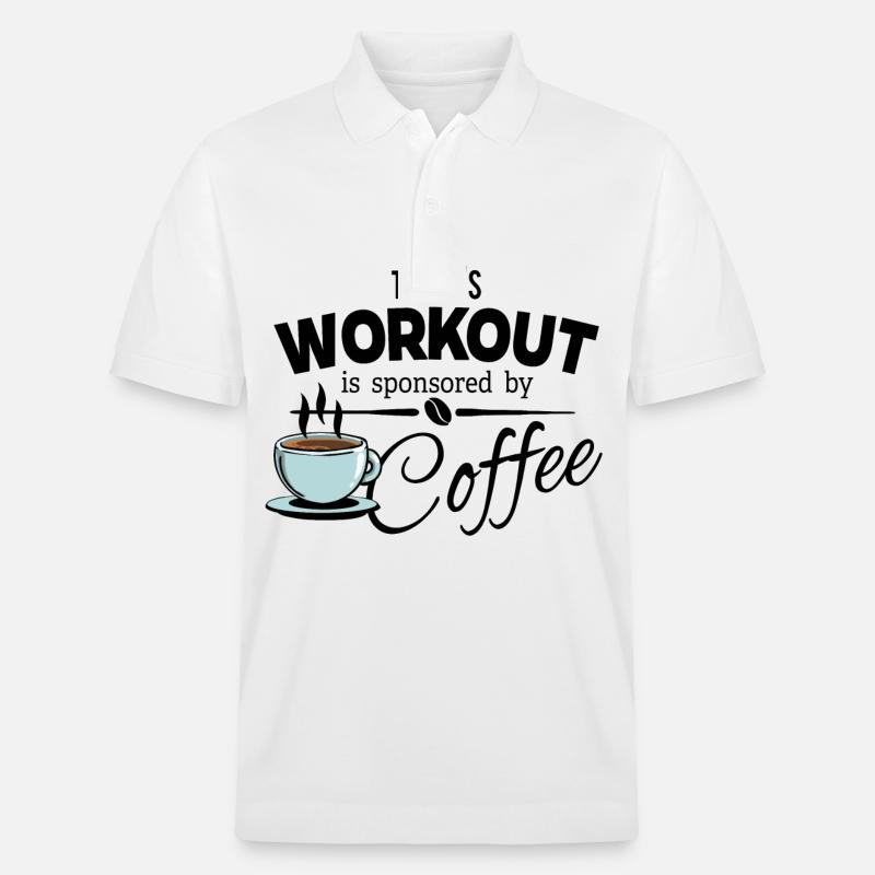 Coffee Bean - Entraînement d'aujourd'hui - Polo PREPSTER bio Stanley/Stella Unisexe - blanc