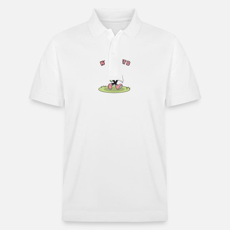 Pas de planète B - Polo PREPSTER bio Stanley/Stella Unisexe - blanc