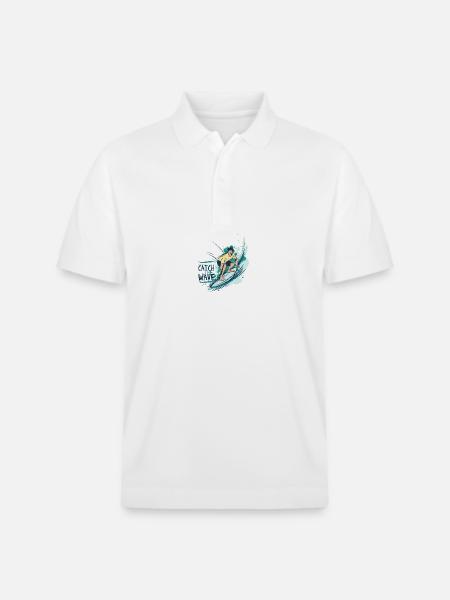 Wassersport - Stanley/Stella Unisex Bio-Poloshirt PREPSTER - Weiß