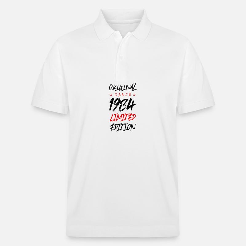 1984 Édition limitée - Polo PREPSTER bio Stanley/Stella Unisexe - blanc
