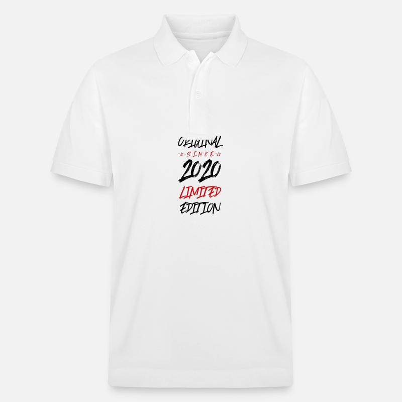 Édition limitée 2020 - Polo PREPSTER bio Stanley/Stella Unisexe - blanc