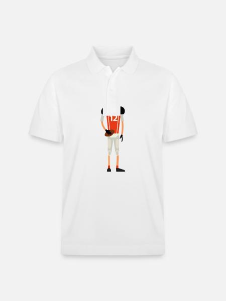Ballsport - Stanley/Stella Unisex Bio-Poloshirt PREPSTER - Weiß