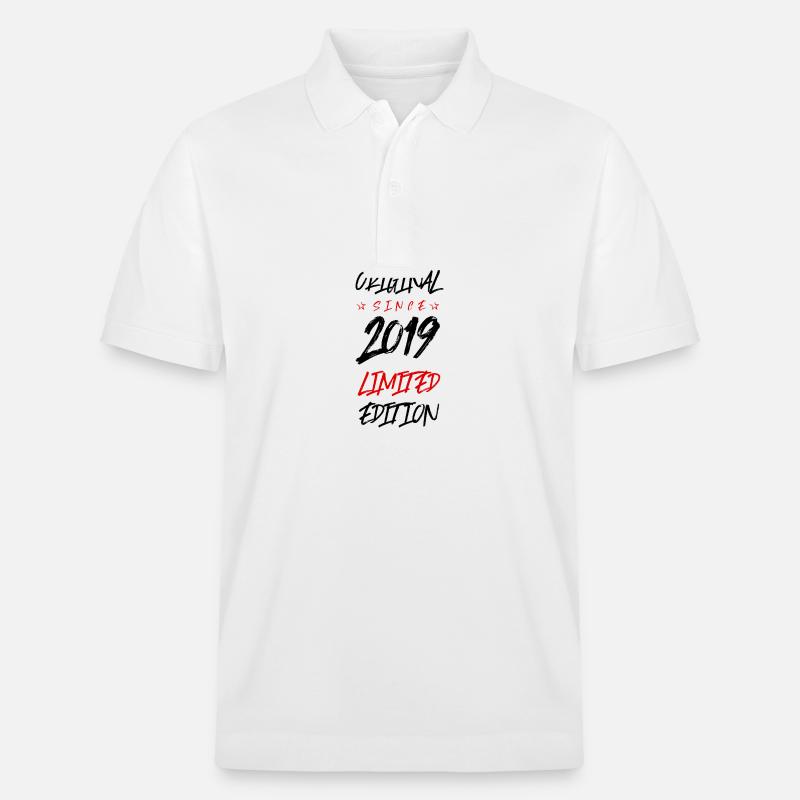 Édition limitée 2019 - Polo PREPSTER bio Stanley/Stella Unisexe - blanc