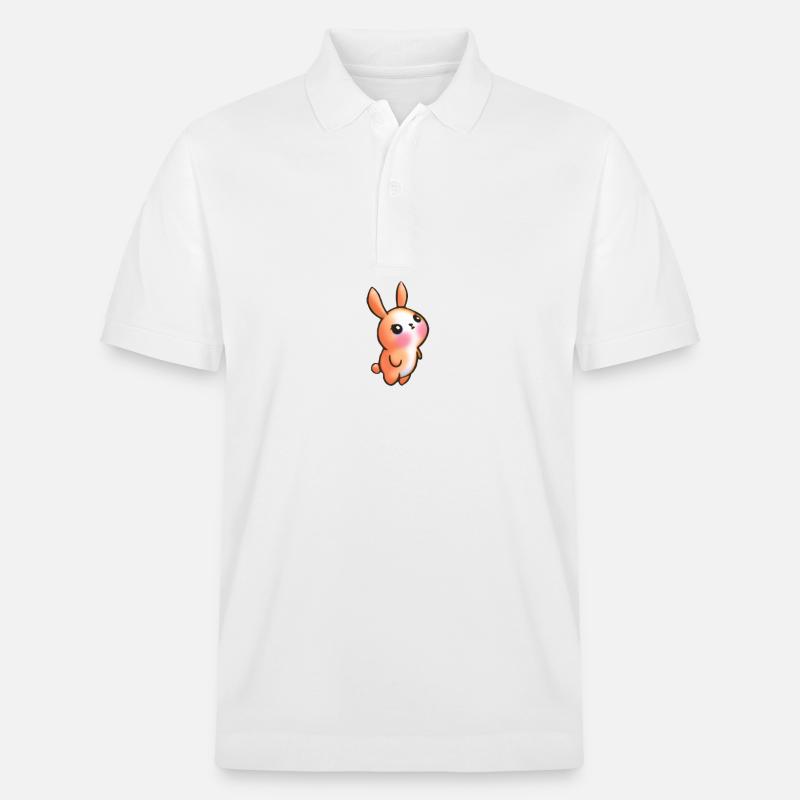 Bébé lapin, quelle mignonne - Polo PREPSTER bio Stanley/Stella Unisexe - blanc
