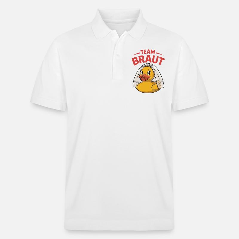 Team Braut Gummiente - Stanley/Stella Unisex Bio-Poloshirt PREPSTER - undefined