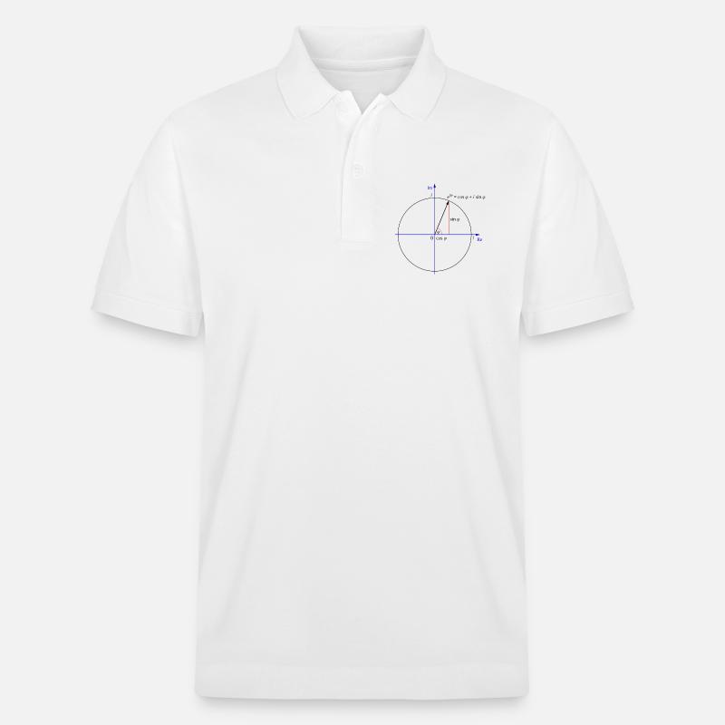 Formule d'Euler - Polo PREPSTER bio Stanley/Stella Unisexe - blanc