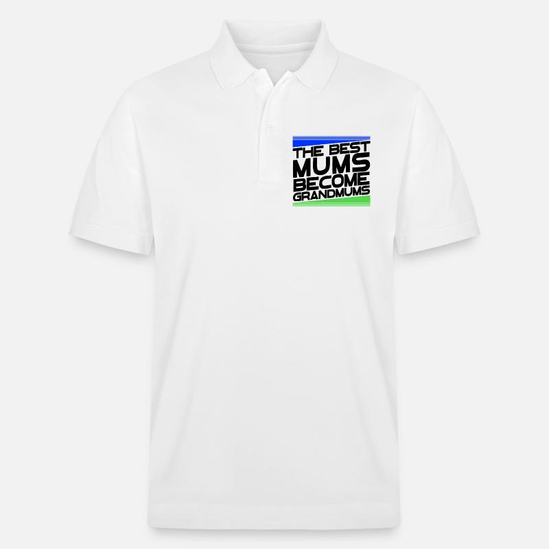 Cool Oma Statement Großmutter Glückwunsch - Stanley/Stella Unisex Bio-Poloshirt PREPSTER - Weiß