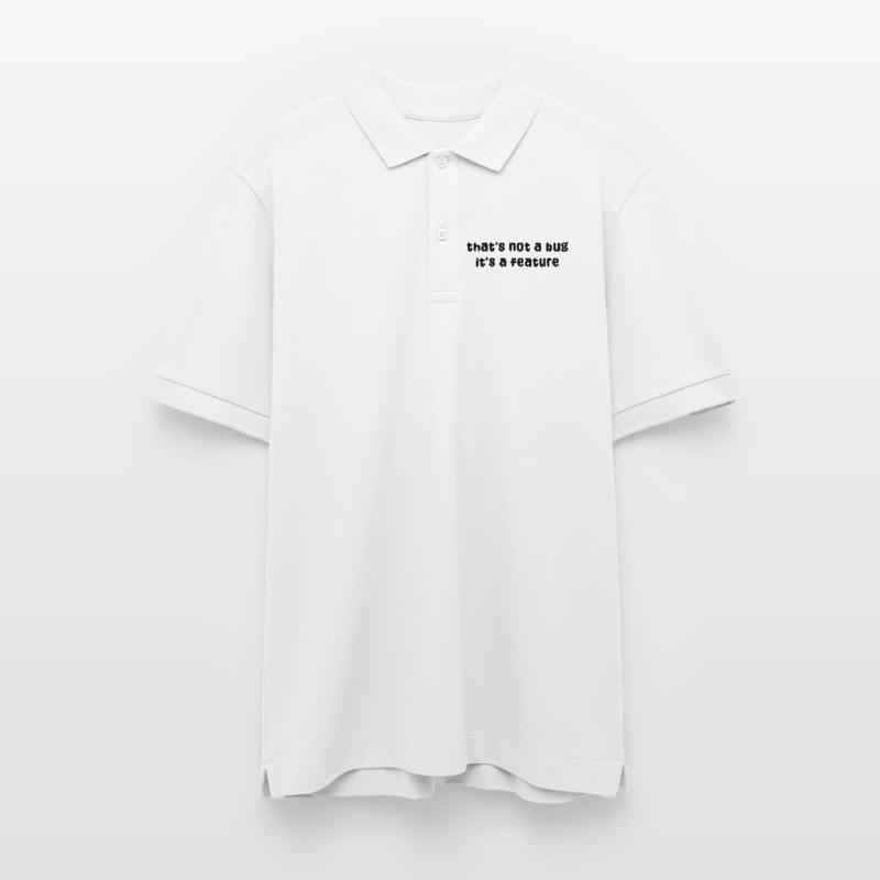 Developer Geek Bugs Code Computer Science Statement Stanley/Stella Unisex Organic Polo Shirt PREPSTER