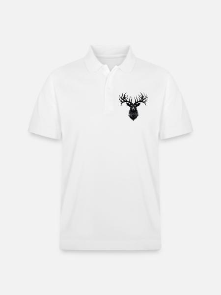 Horns of Darkness - Stanley/Stella Unisex Bio-Poloshirt PREPSTER - Weiß