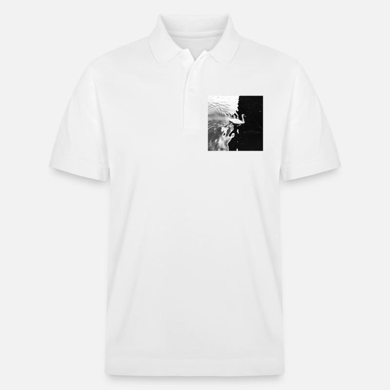 From light to darkness - Stanley/Stella Unisex Bio-Poloshirt PREPSTER - Weiß