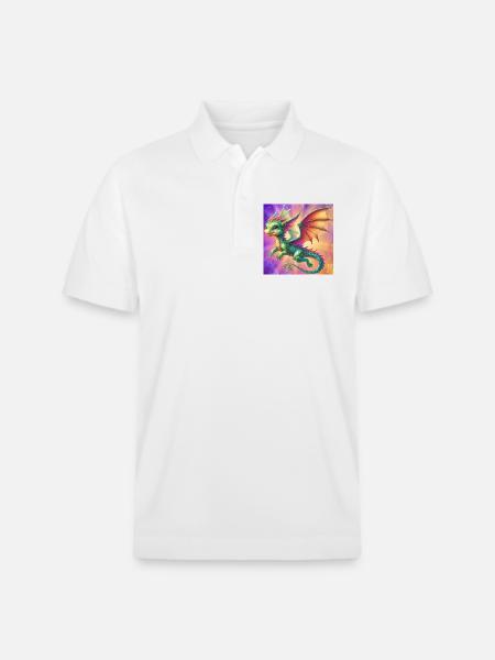 dragon - Polo PREPSTER bio Stanley/Stella Unisexe - blanc