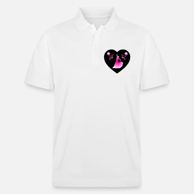 Danser - Polo PREPSTER bio Stanley/Stella Unisexe - blanc