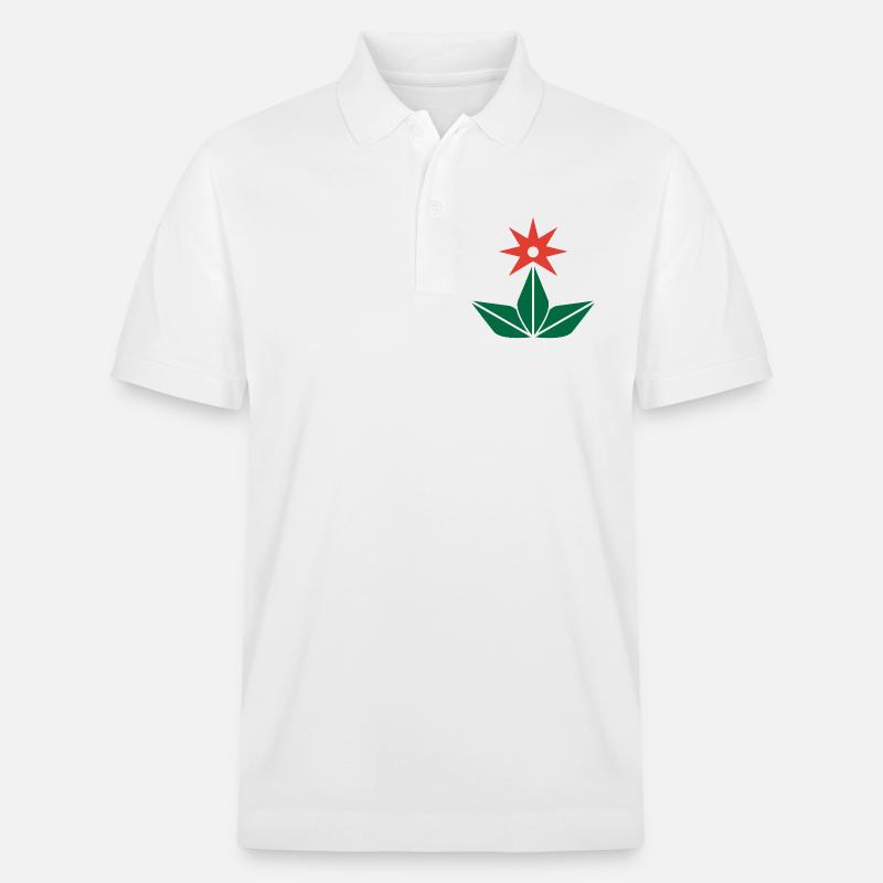 Astroflora_zero - Polo PREPSTER bio Stanley/Stella Unisexe - blanc