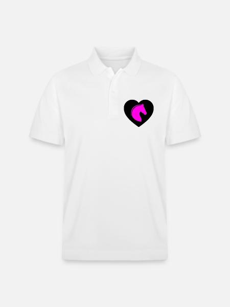 Chevaux - Polo PREPSTER bio Stanley/Stella Unisexe - blanc