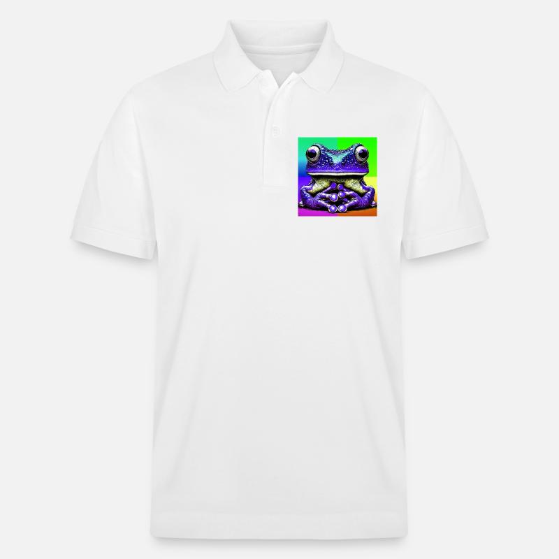 grenouille - Polo PREPSTER bio Stanley/Stella Unisexe - blanc