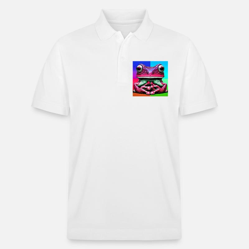 grenouille - Polo PREPSTER bio Stanley/Stella Unisexe - blanc