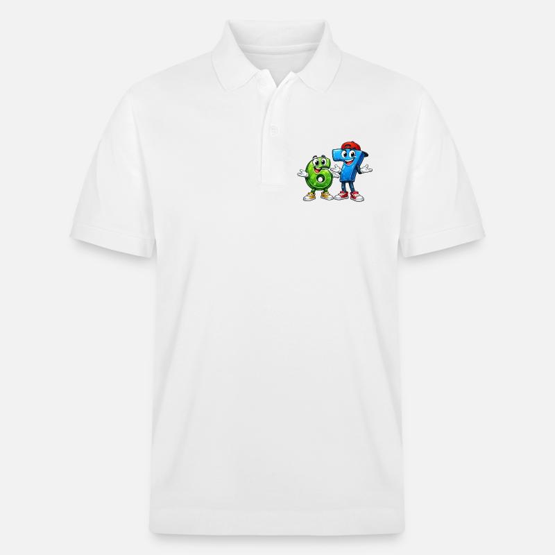 67 sixseven - Polo PREPSTER bio Stanley/Stella Unisexe - blanc