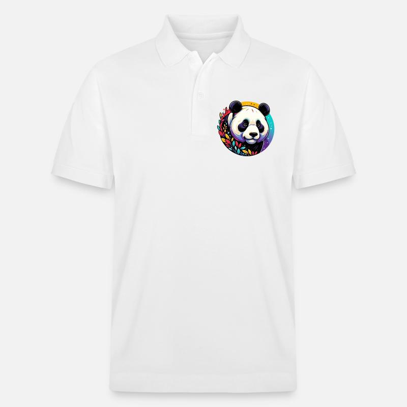 Panda - Polo PREPSTER bio Stanley/Stella Unisexe - blanc