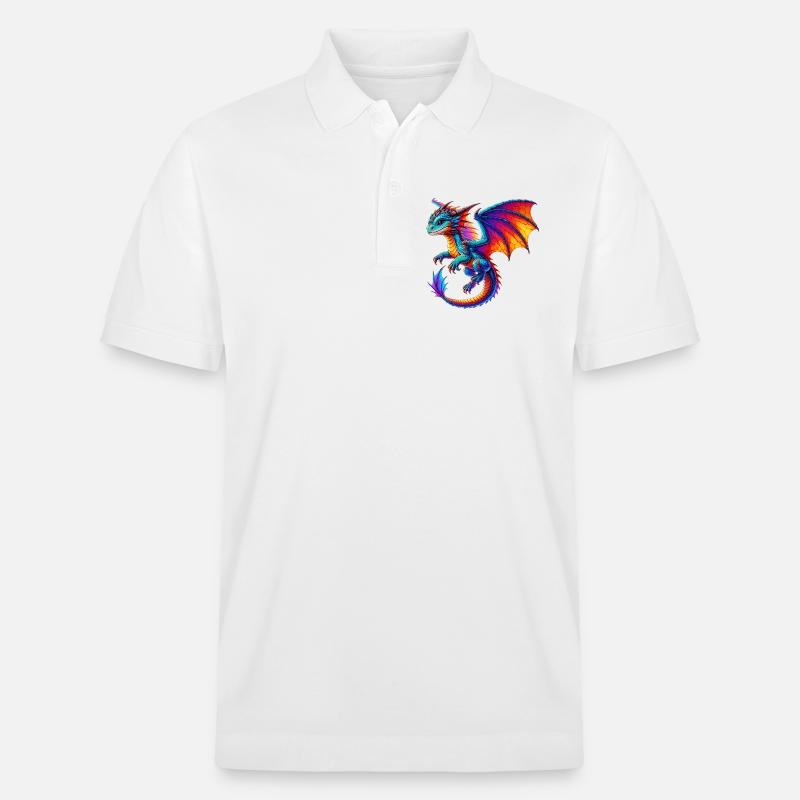 Dragon - Polo PREPSTER bio Stanley/Stella Unisexe - blanc