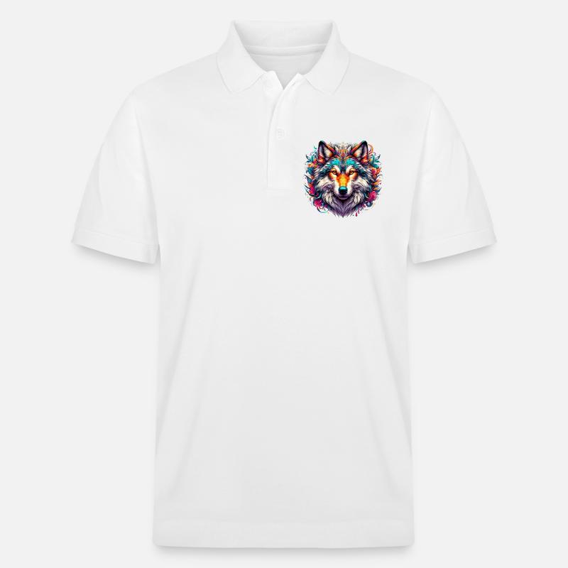 Loup - Polo PREPSTER bio Stanley/Stella Unisexe - blanc