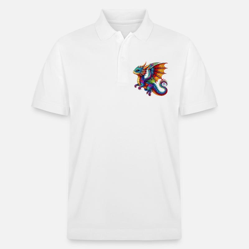 Dragon - Polo PREPSTER bio Stanley/Stella Unisexe - blanc