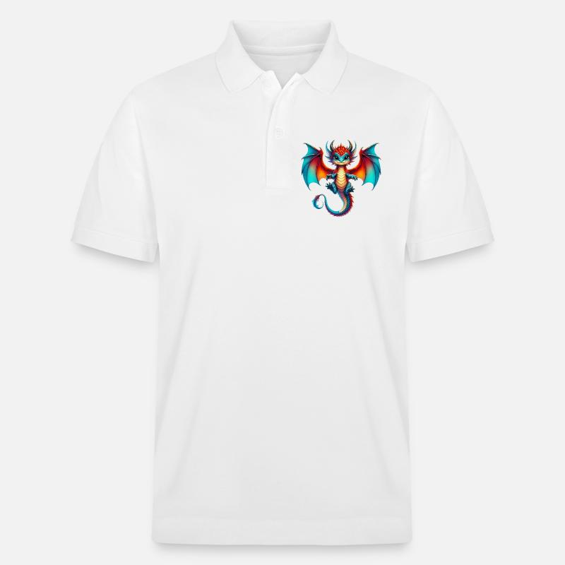 Dragon - Polo PREPSTER bio Stanley/Stella Unisexe - blanc