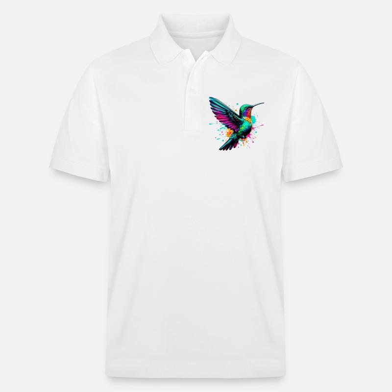 Colibri - Polo PREPSTER bio Stanley/Stella Unisexe - blanc