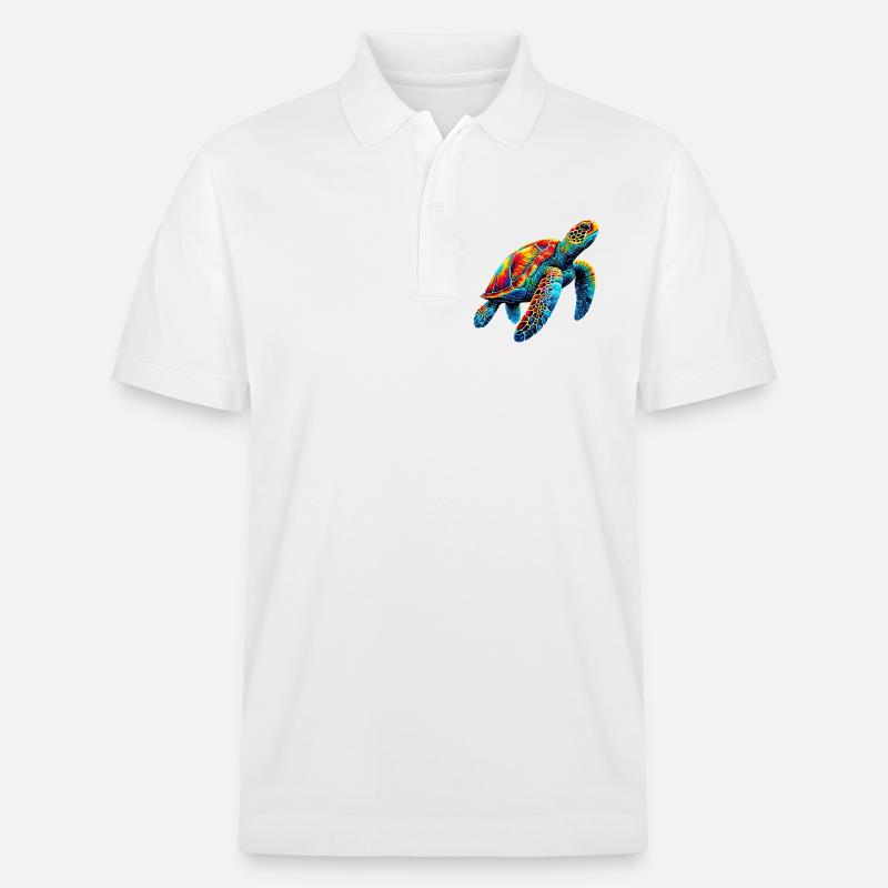 Tortue - Polo PREPSTER bio Stanley/Stella Unisexe - blanc