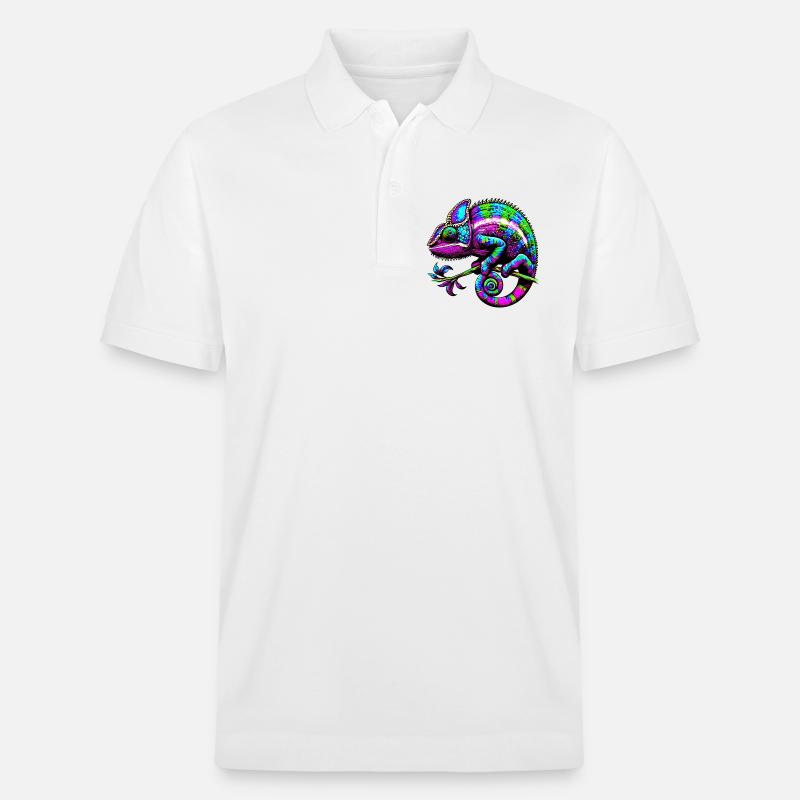 Chamäleon - Stanley/Stella Unisex Bio-Poloshirt PREPSTER - Weiß