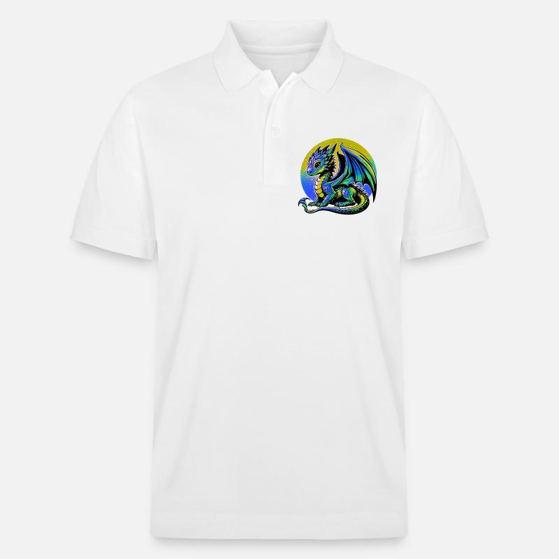 Dragon - Polo PREPSTER bio Stanley/Stella Unisexe - blanc