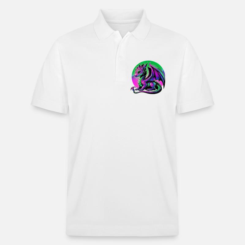 Dragon - Polo PREPSTER bio Stanley/Stella Unisexe - blanc