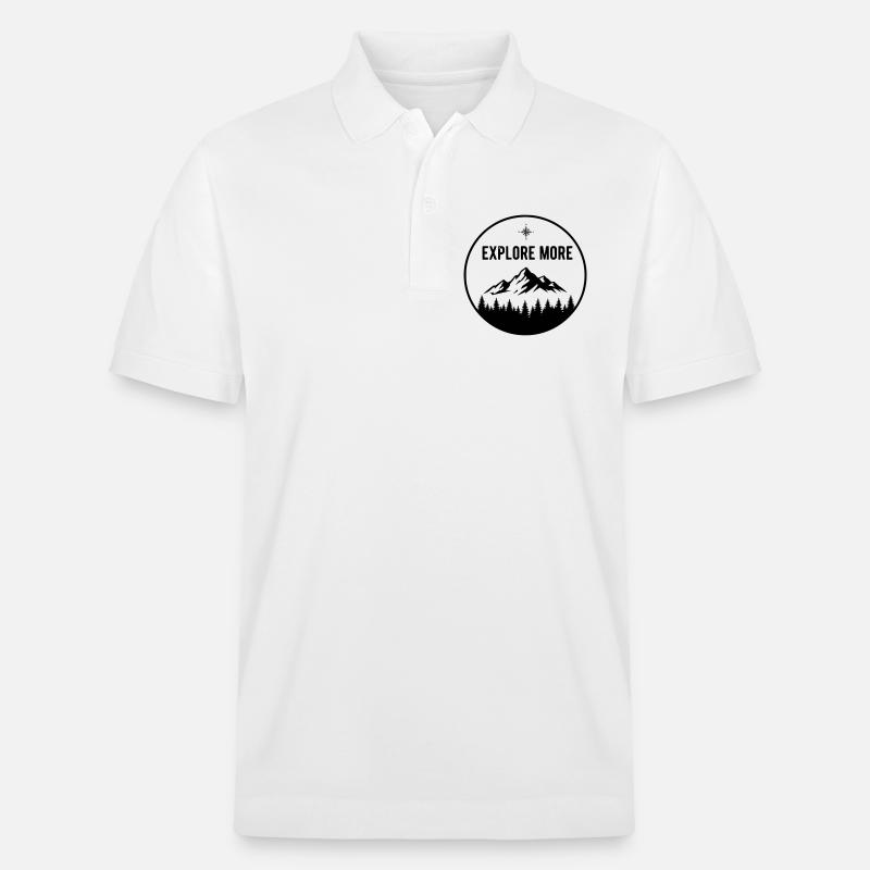 Explorer - Stanley/Stella Unisex Bio-Poloshirt PREPSTER - Weiß