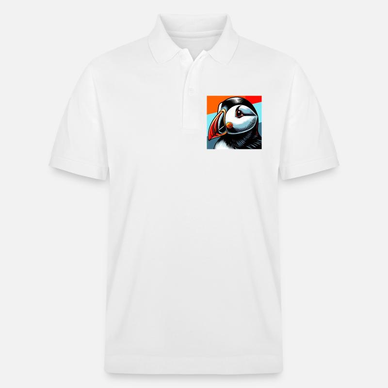 macareux - Polo PREPSTER bio Stanley/Stella Unisexe - blanc