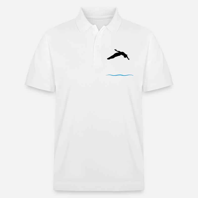 Turmspringer - Stanley/Stella Unisex Bio-Poloshirt PREPSTER - Weiß
