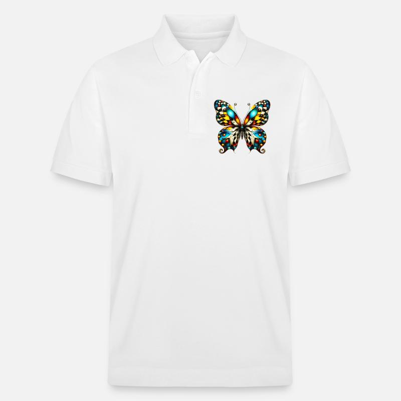 Papillon - Polo PREPSTER bio Stanley/Stella Unisexe - blanc