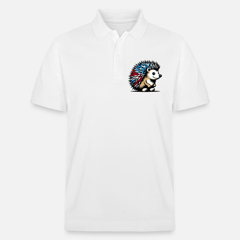 Hérisson - Polo PREPSTER bio Stanley/Stella Unisexe - blanc