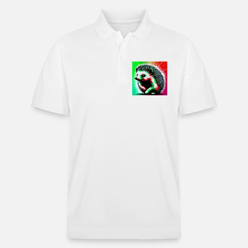 hérisson - Polo PREPSTER bio Stanley/Stella Unisexe - blanc