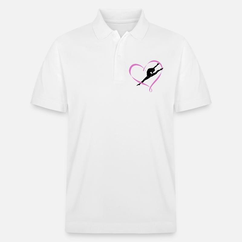 Danser - Polo PREPSTER bio Stanley/Stella Unisexe - blanc