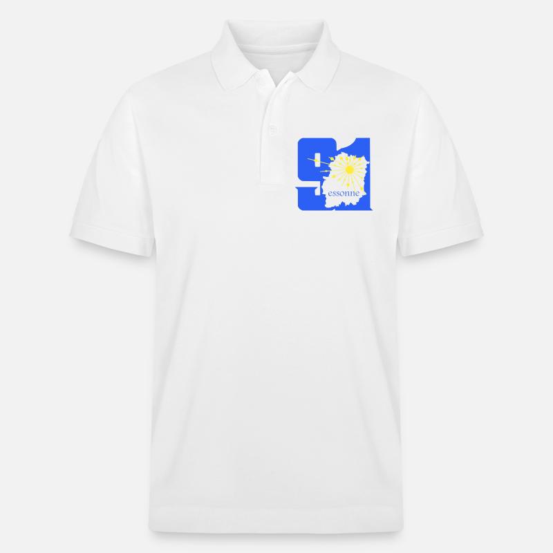 Essonne - Stanley/Stella Unisex Bio-Poloshirt PREPSTER - Weiß