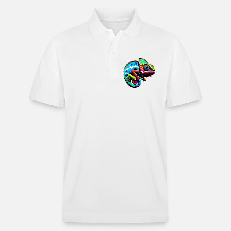 Chamäleon - Stanley/Stella Unisex Bio-Poloshirt PREPSTER - Weiß